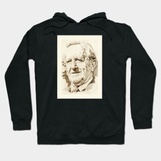 J. R. R. Tolkien in sepia Hoodie